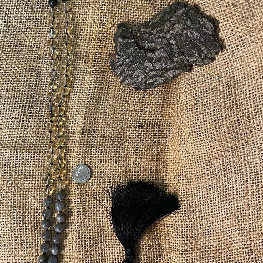 Snowflake Obsidian, Citrine & Labradorite - image 7